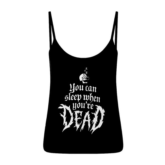 Sleep when you’re dead💀 cami tank top - Picture 5 of 5